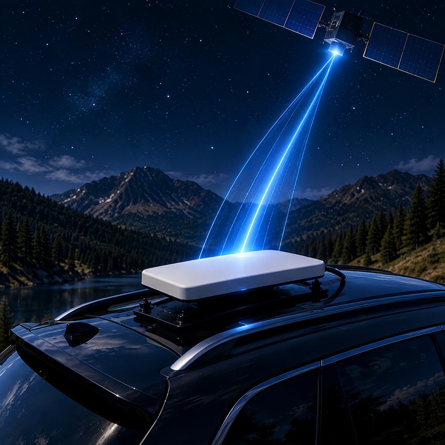 Starlink Mini: автокөліктің шатырына бекітілген ықшам панель